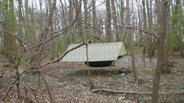 New Tarp and first solo over night